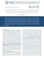 Ukraine’s Foreign Policy in President Zelensky’s First Year
