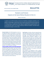 Pandemic and Protests: Impacts on the Socio-Political Situation in the U.S.