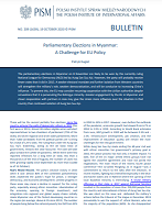 Parliamentary Elections in Myanmar: A Challenge for EU Policy