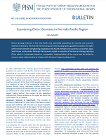 Countering China: Germany in the Indo-Pacific Region