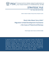 №94: Much Ado About Very Little? Migration-Linked Development Assistance - the Cases of Poland and Norway