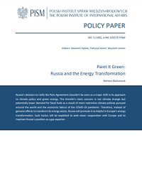 №180: Paint It Green: Russia and the Energy Transformation Cover Image