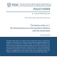 №182: “The Decline of the U.S.”: The Chinese Discourse on Post-pandemic Relations with the United States