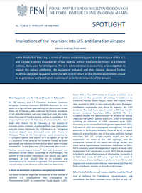 Implications of the Incursions into U.S. and Canadian Airspace