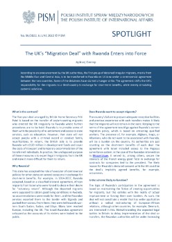 The UK’s “Migration Deal” with Rwanda Enters into Force Cover Image