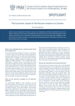 The Economic Impact of the Russian Invasion on Ukraine