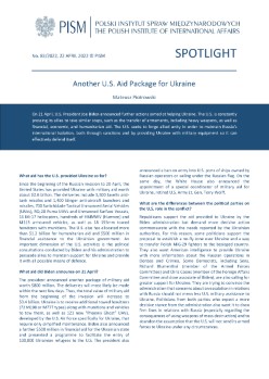 Another U.S. Aid Package for Ukraine