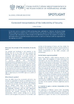 Contested Interpretations of the Indivisibility of Security