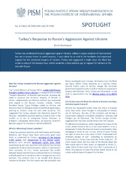 Turkey’s Response to Russia’s Aggression Against Ukraine