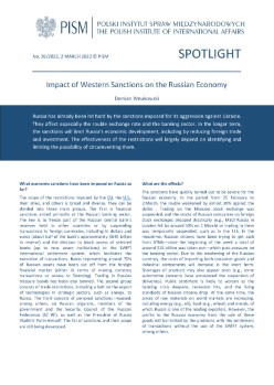 Impact of Western Sanctions on the Russian Economy