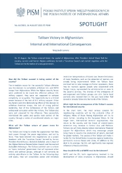 Taliban Victory in Afghanistan: Internal and International Consequences