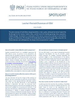 Laschet Elected Chairman of CDU