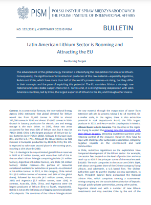 Latin American Lithium Sector is Booming and Attracting the EU Cover Image