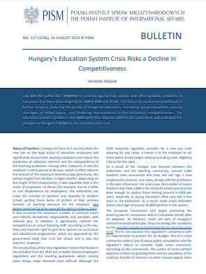 Hungary's Education System Crisis Risks a Decline in Competitiveness