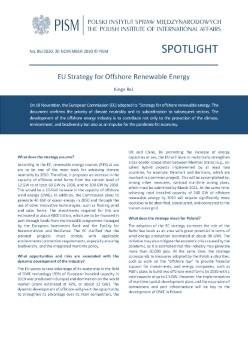 EU Strategy for Offshore Renewable Energy Cover Image