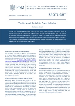 The Return of the Left to Power in Bolivia