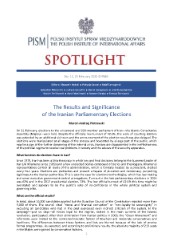 The Results and Significance of the Iranian Parliamentary Elections Cover Image