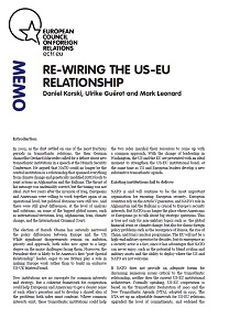 Re-Writing the US-EU Relationship