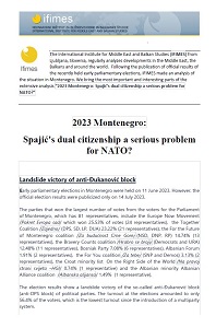 2023 Montenegro: Spajić's dual citizenship a serious problem for NATO?