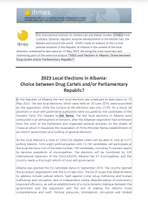 2023 Local Elections in Albania: Choice between Drug Cartels and/or Parliamentary Republic?