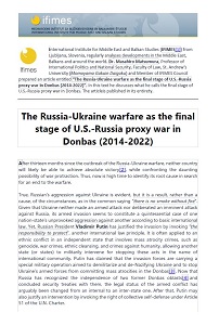 The Russia-Ukraine warfare as the final stage of U.S.-Russia proxy war in Donbas (2014-2022)
