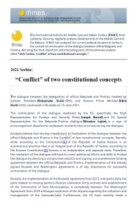 2021 Serbia: ‘Conflict’ of two constitutional concepts