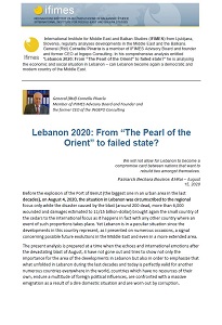 Lebanon 2020: From “The Pearl of the Orient” to failed state? Cover Image