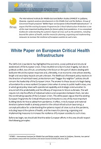 White Paper on European Critical Health Infrastructure
