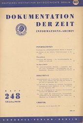 Documentation of Time 1961 / 248