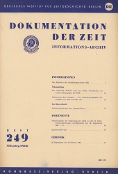 Documentation of Time 1961 / 249