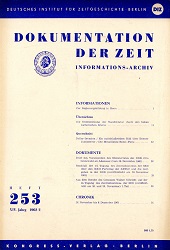 Documentation of Time 1962 / 253
