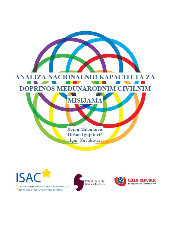 ANALIZA NACIONALNIH KAPACITETA ZA DOPRINOS MEĐUNARODNIM CIVILNIM MISIJAMA