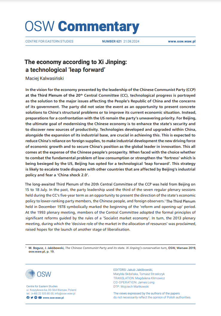 The economy according to Xi Jinping: a technological ‘leap forward’ Cover Image