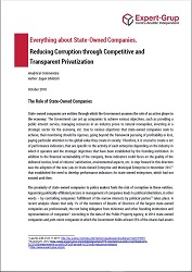 Everything about State-Owned Companies. Reducing Corruption through Competitive and Transparent Privatization Cover Image