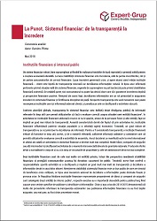 La Punct. Sistemul financiar: de la transparență la încredere