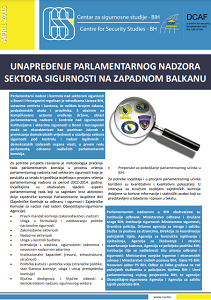 Improving Parliamentary Supervision of the Security Sector in the Western Balkans