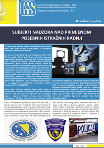 Oversight Actors of the Use of Special Investigative Measures