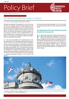 The Senior Civil Service System in Serbia: 12 Years of Simulated Depoliticisation Cover Image