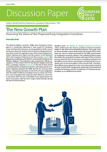 The New Growth Plan - Assessing the Value of the Proposed Early Integration Incentives Cover Image