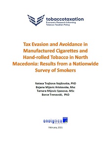 Tax Evasion and Avoidance in Manufactured Cigarettes and Hand-rolled Tobacco in North Macedonia Cover Image