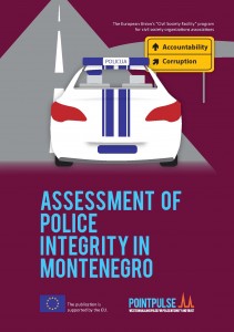 2015 ASSESSMENT OF POLICE INTEGRITY IN MONTENEGRO Cover Image