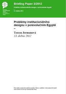 Problémy institucionálního designu v porevolučním Egyptě