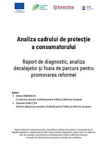 Analysis of the consumer protection framework. Diagnostic Report, Gap Analysis and Roadmap for Advancing Reform