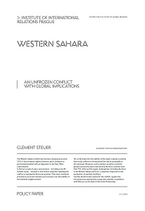 Western Sahara. An Unfrozen Conflict with Global Implications Cover Image