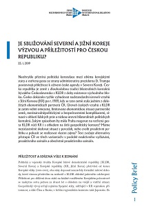 Is the Rapproach between North and South Korea a Challenge and Opportunity for the Czech Republic?