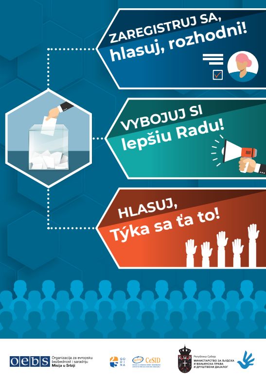 Hlasuj, týka sa ťa to! Vybojuj si lepšiu Radu! Zaregistruj sa, hlasuj, rozhodni!