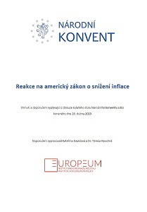 Response to the US Inflation Reduction Act. Summary and recommendations arising from the National Convention's roundtable discussion on the EU held on April 28, 2023 Cover Image