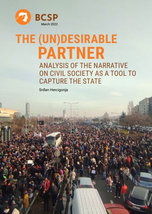The (un)desirable partner – analysis of the narrative on civil society as a tool to capture the state