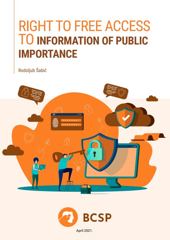 Right to free access to information of public importance