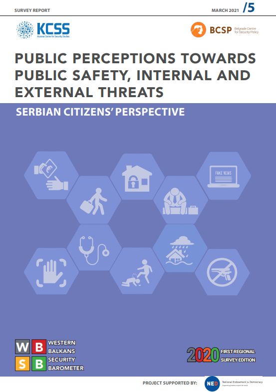 Public perceptions towards public safety, internal and external threats